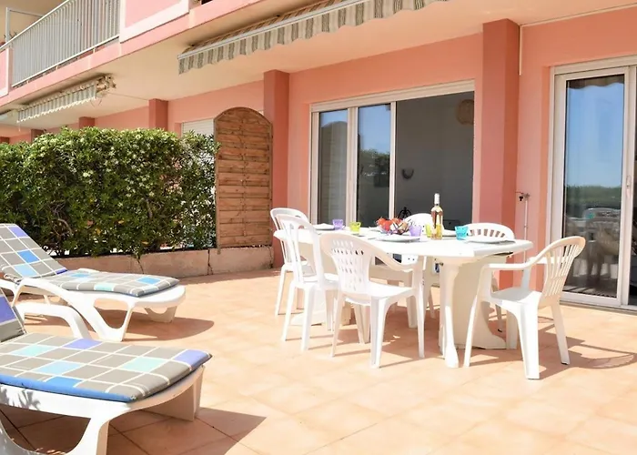 Renove En Front De Mer, 3 Pieces, Terrasse, Parking, Equipe, Ideal Familles, 6 Pers. - Fr-1-251-281 Daire
